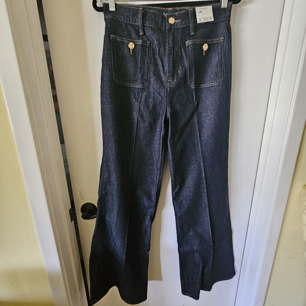 J. Crew Women's Dark Blue Jeans